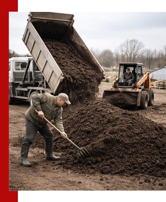 Доставка и продажа перегноя в Вичуге быстро и дешево