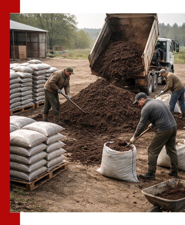 Доставка компоста оптом и в розницу в Вичуге