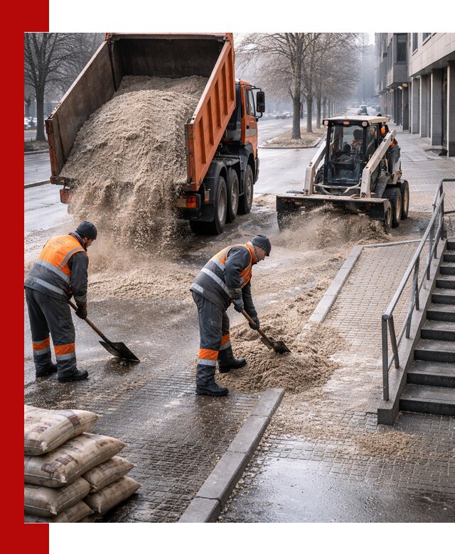 Поставка противогололедных материалов в Вичуге