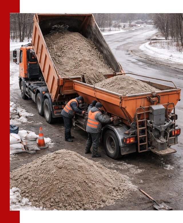 Поставка и вывоз пескосоля в Вичуге оптом и в розницу