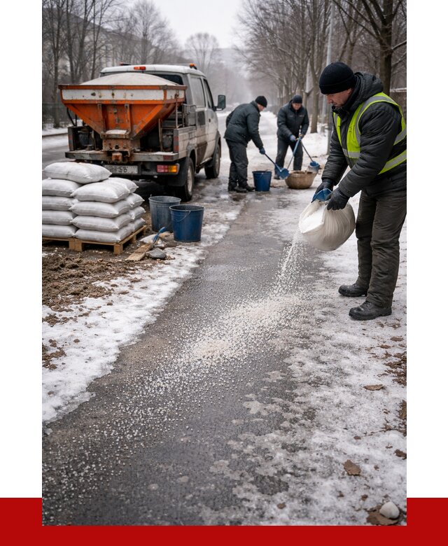 Реагент против гололеда в Вичуге с доставкой от 4572 р. | ПРОНЕРУДВчг