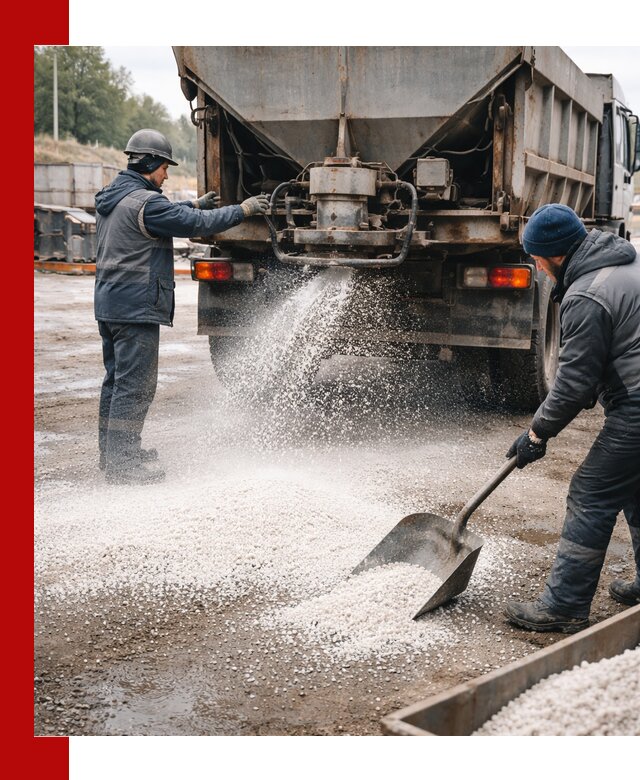 Доставка и продажа хлористого кальция в Вичуге