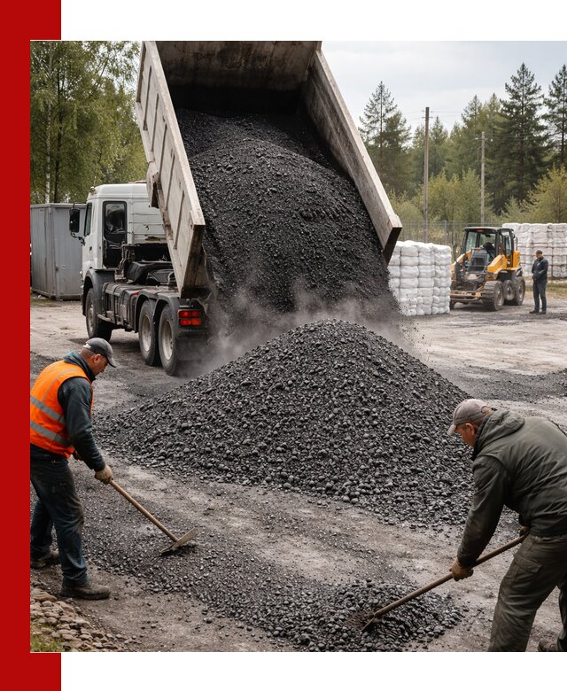 Доставка и продажа асфальтного гранулята в Вичуге