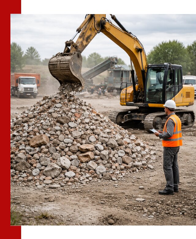 Доставка и вывоз строительного боя в Вичуге