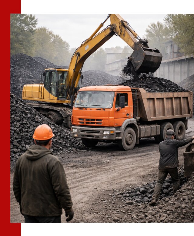 Доставка угля автотранспортом в Вичуге быстро и выгодно
