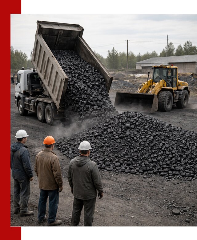 Доставка угля антрацита в Вичуге с самосвалами и погрузкой