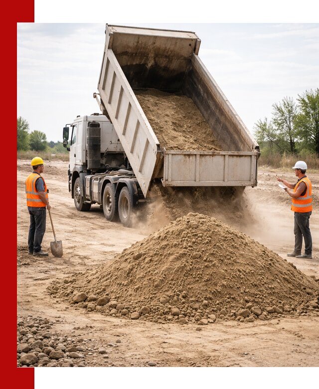 Доставка самосвалом 15 кубов в Вичуге за город и по городу