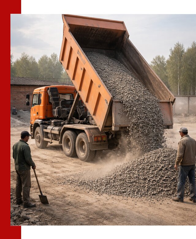 Доставка самосвалом 20 м3 в Вичуге быстро и надежно