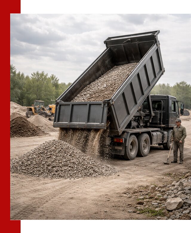 Доставка самосвалом 30 м3 по выгодным ценам в Вичуге