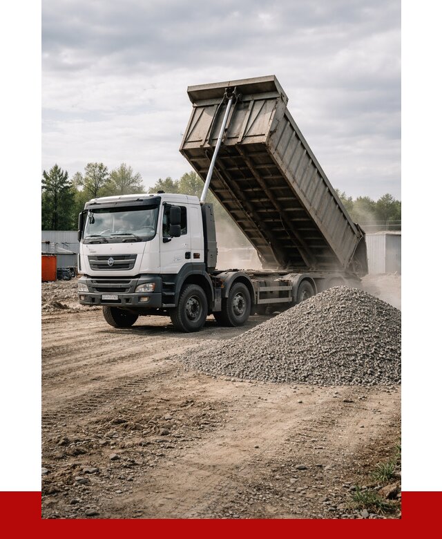 Доставка самосвалом 40 кубов в Вичуге от 9143 р. | ПРОНЕРУДВчг