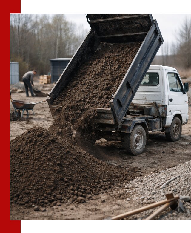 Аренда минисамосвала в Вичуге для доставки сыпучих материалов