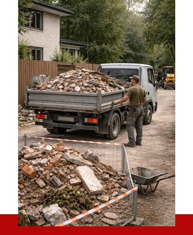 Вывоз строительного мусора с погрузкой в Вичуге от 7619 р | ПРОНЕРУДВчг