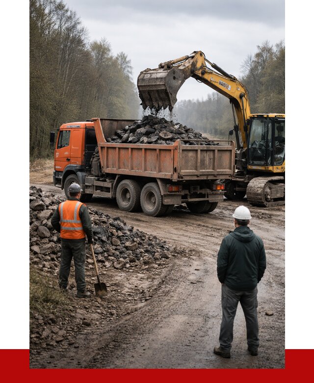 Вывоз асфальта в Вичуге от 4572 р. самосвалом ПРОНЕРУДВчг