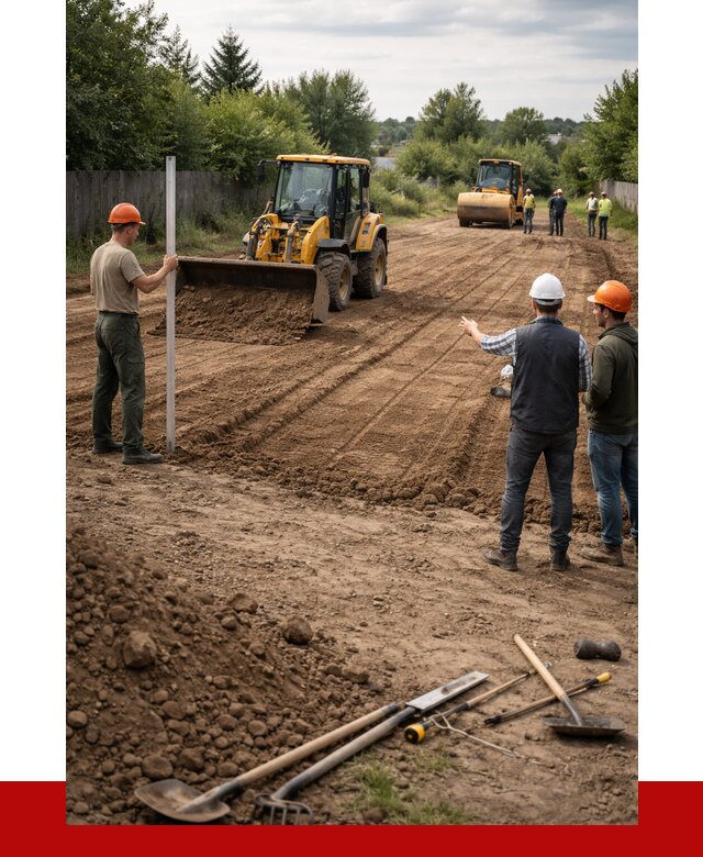 Планировка участка грунтом в Вичуге от 4572 р ПРОНЕРУДВчг