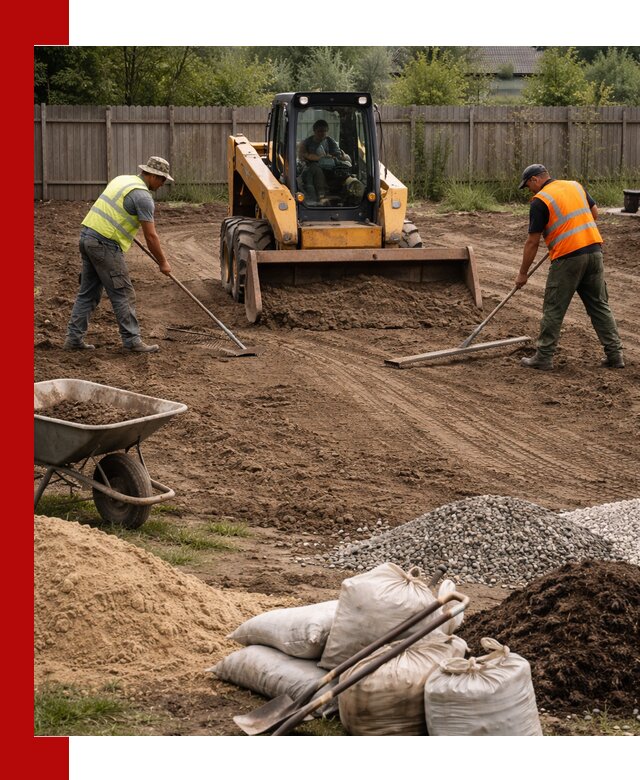 Выравнивание участка под строительство и благоустройство в Вичуге