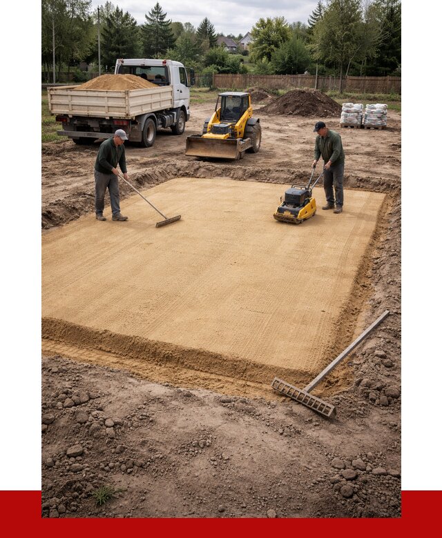 Устройство песчаной подушки в Вичуге от 4572 р. ПРОНЕРУДВчг